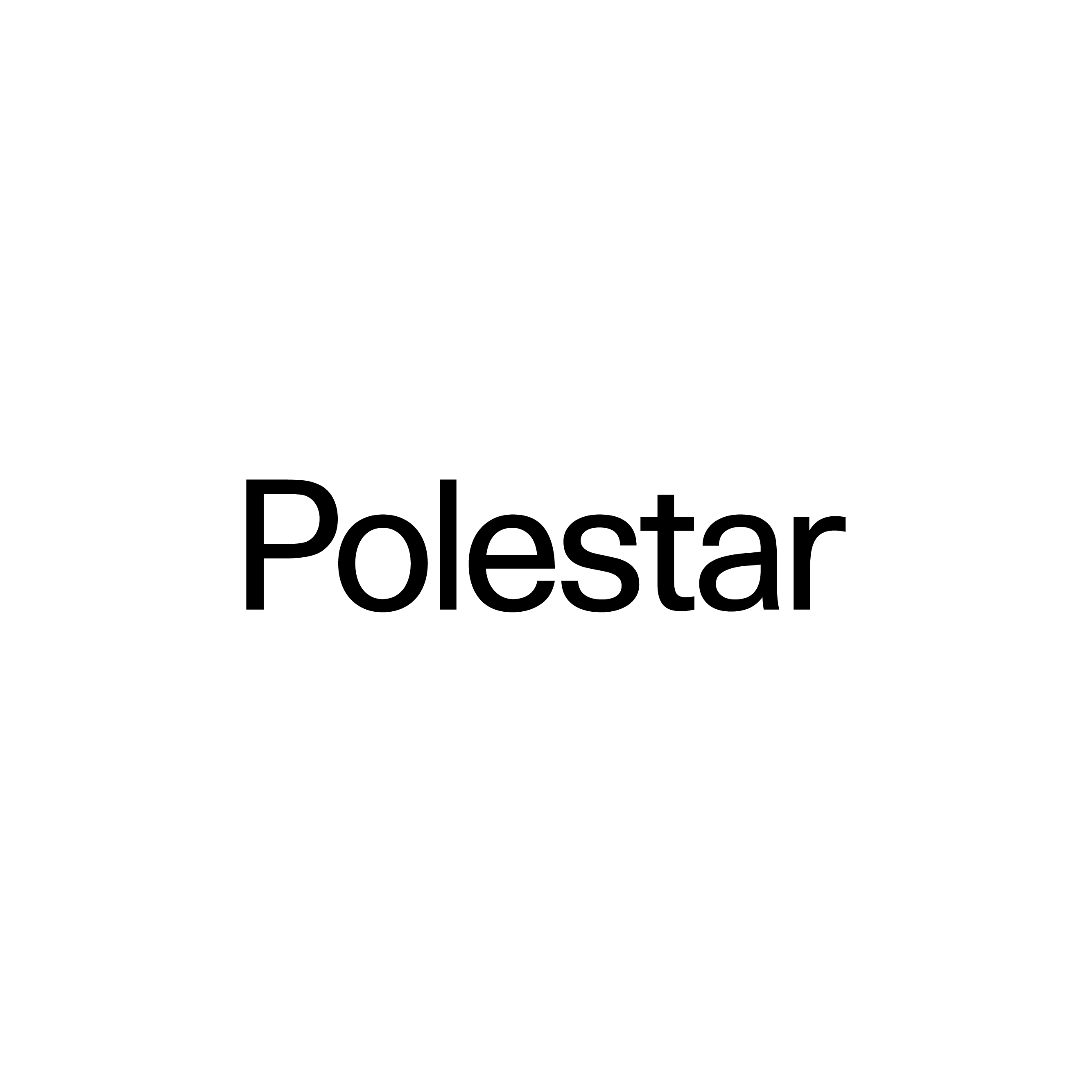 Logo of Polestar.