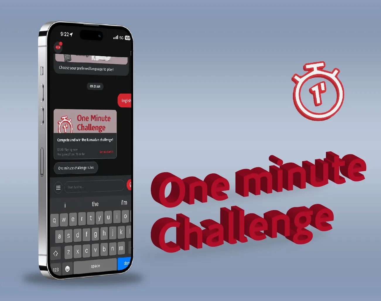 One Minute Challenge May En