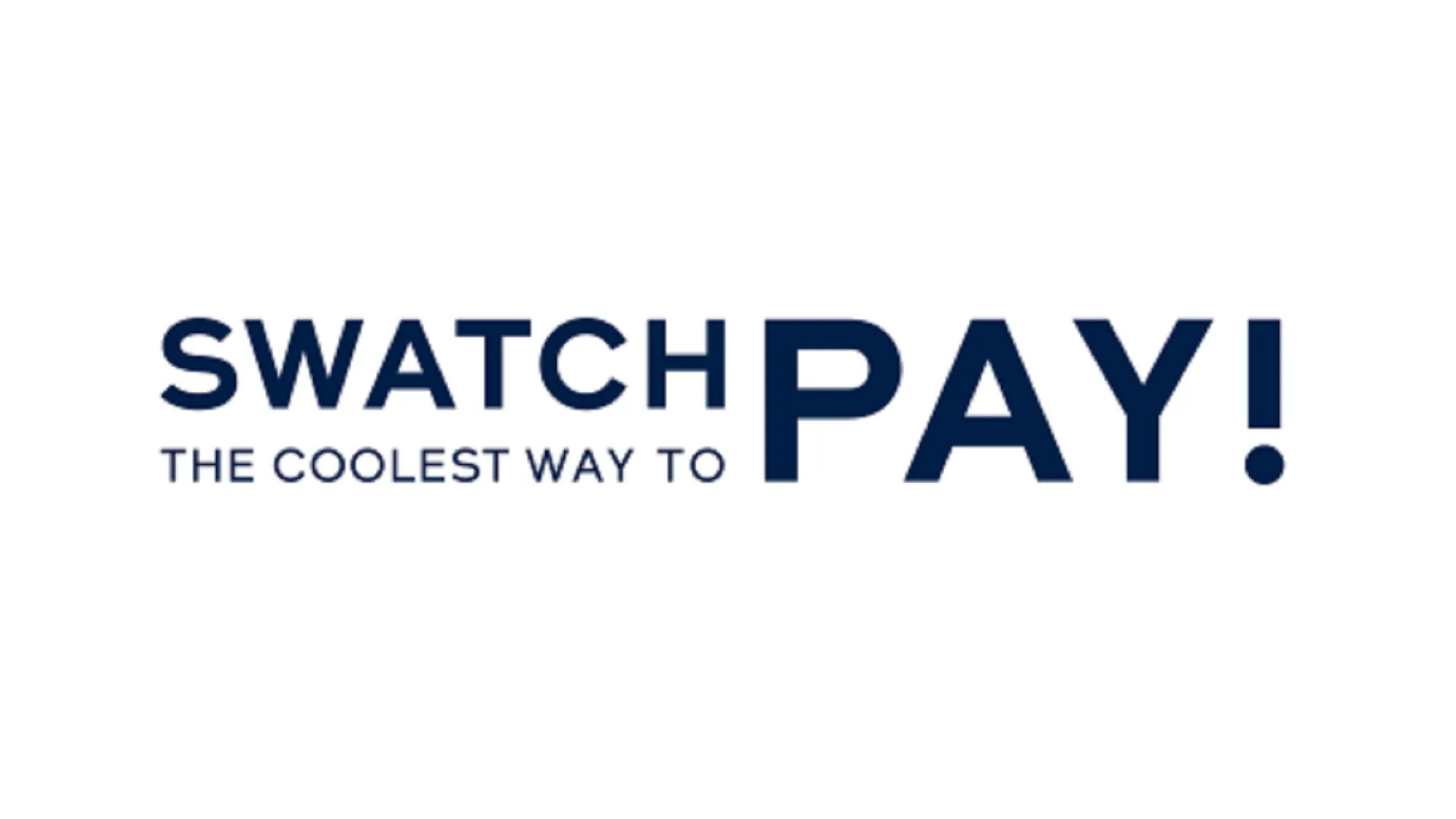 A banner image logo of Swatch Pay.
